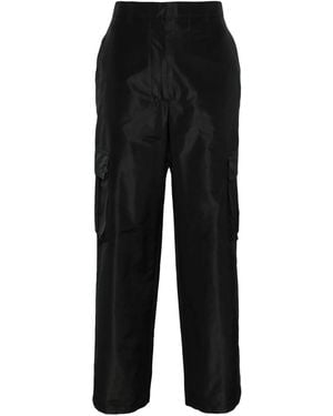 Miu Miu Pantalon À Poches Cargo - Noir