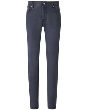 Marco Pescarolo Logo-Patch Jeans - Blue