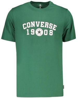 Converse 1908 Logo-Print T-Shirt - Green
