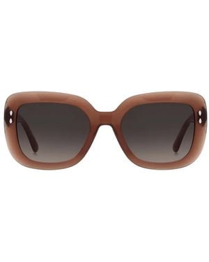 Isabel Marant Gafas De Sol Con Montura Oversize - Gris