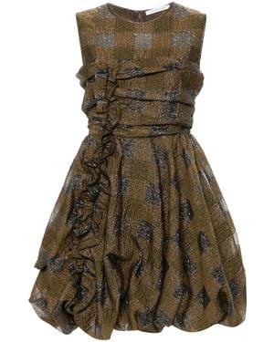 Cecilie Bahnsen Olivia Minikleid - Braun