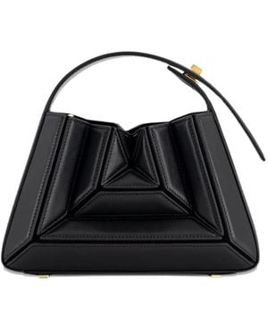 Mlouye Sera Mia Geometric Tote Bag - Black