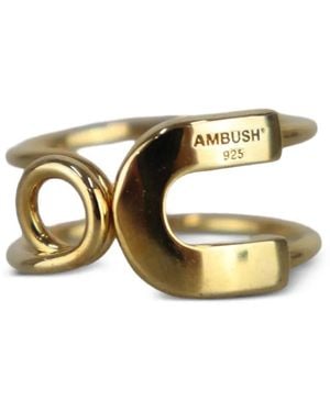 Ambush セーフティピン ダブルバンドリング - メタリック