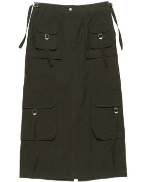 Acne Studios Cargo Skirt - Green