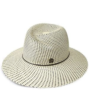Maison Michel Fedora Virginie - Bianco