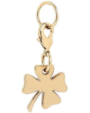 Lancel Clover Bag Charm - Metallic