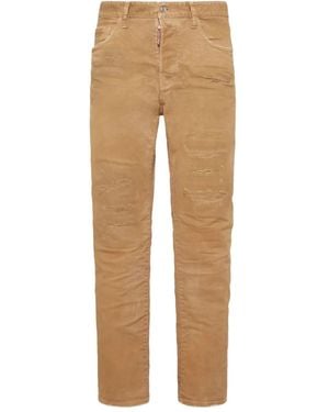 DSquared² Pantalones de algodón - Neutro
