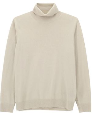 BOGGI Rollkragenpullover Aus Kaschmir - Weiß