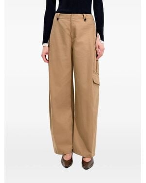 JNBY Relaxed-Fit Cargo Trousers - Natural