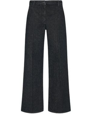 The Row Jean Vita À Coupe Droite - Noir