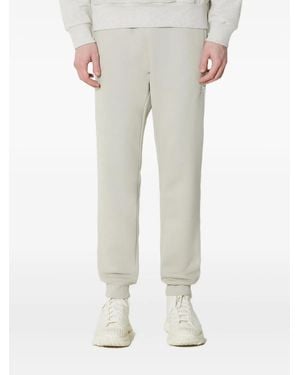 adidas Logo-Embroidered Sweatpants - Natural