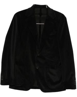 Lardini Blazer Met Enkele Rij Knopen - Zwart
