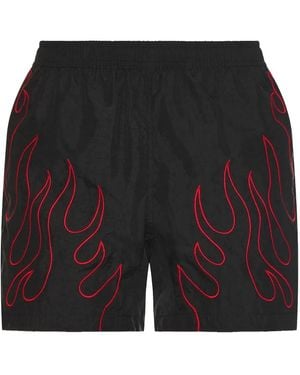 Pleasures Embroidered-Design Shorts - Black