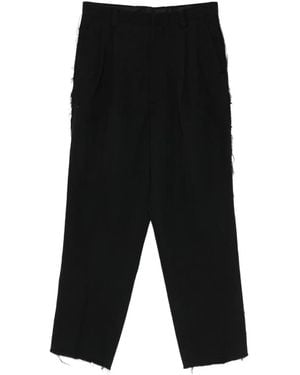 Needles Frayed Trousers - Black