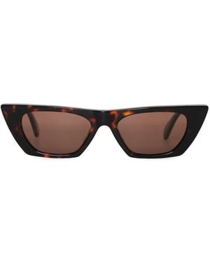 Anine Bing Pierre Tortoiseshell Cat-Eye Sunglasses - Brown