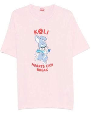 KENZO Cartoon' T-Shirt - Pink