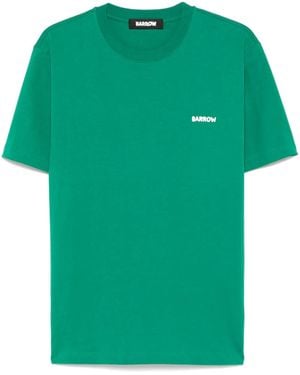 Barrow Logo-Print T-Shirt - Green