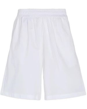 FAMILY FIRST Elasticated Waistband Shorts - White