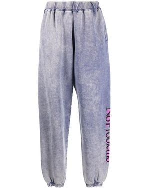 Aries No Problemo Print Track Pants - Blue