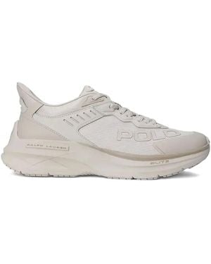 Polo Ralph Lauren Sneakers Court Blade Ripstop - Bianco