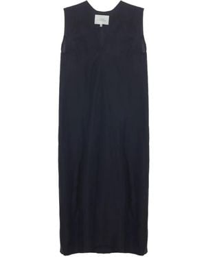 Studio Nicholson Asymmetric Midi Dress - Blue