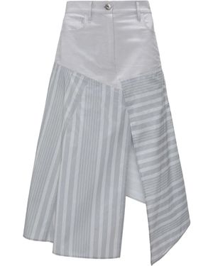 JW Anderson Asymmetrische Rok - Grijs