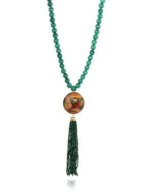 Silvia Furmanovich Bird-Detail Necklace - Metallic