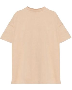 Gestuz Jio Round-Neck T-Shirt - Natural