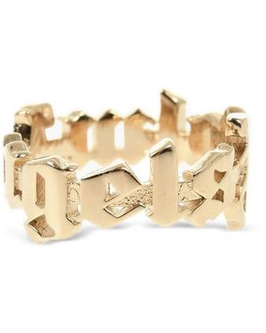 Palm Angels Logo Ring - Metallic