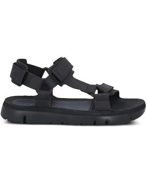 Camper Oruga Touch-Strap Sandals - Black