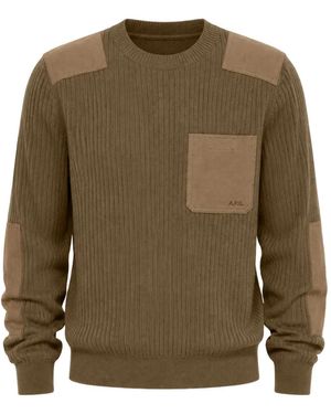A.P.C. Jersey Mallarme De Canalé - Verde
