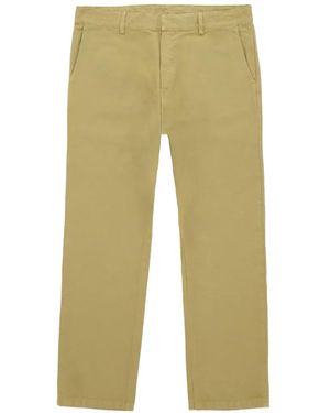Fortela Mainet Cotton Chino Trousers - Green