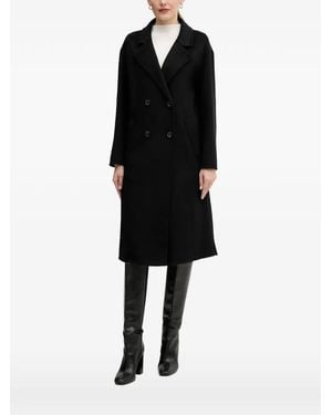 GAUDI Double-Breasted Coat - Black