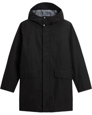 Woolrich Ramar Officer Kapuzenparka - Schwarz