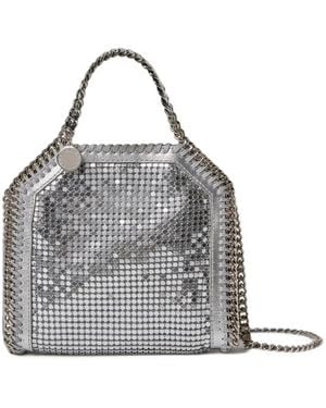 Stella McCartney Bolso Shopper Falabella Pequeño - Gris