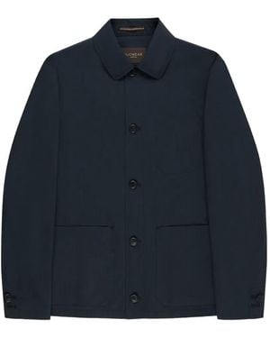 Slowear Single-Breasted Jacket - Blue