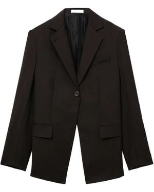 Helmut Lang Single-Button Blazer - Black