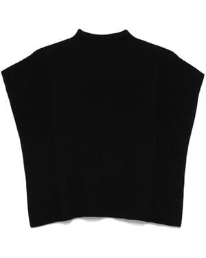 CFCL Portrait Crease Top - Black