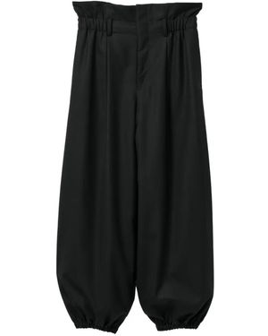 Noir Kei Ninomiya Tapered Trousers - Black