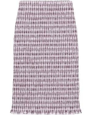 Prada Cotton Skirt - Purple