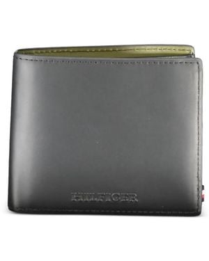Tommy Hilfiger Portefeuille À Design Pliant - Gray