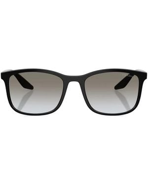 Prada Linea Rossa Lunettes De Soleil À Monture Carrée - Noir