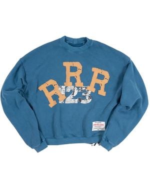 RRR123 Times Like These スウェットシャツ - ブルー