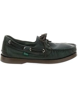 Paraboot Mocassins Barth En Cuir - Vert