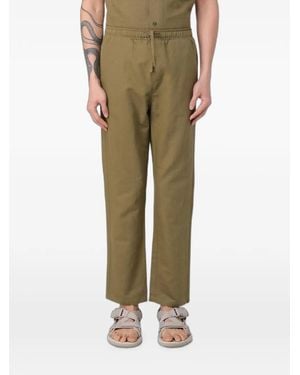 Colmar Drawstring Straight-Leg Pants - Green