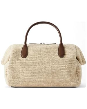 The Row Handle zip tote bag - Neutro