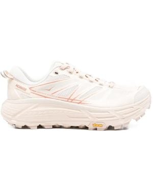 Hoka One One Logo-Detail Trainers - Natural