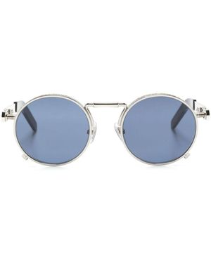 Jean Paul Gaultier 56-8171 Round-Frame Sunglasses - Blue