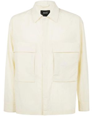Herno Laminar Shirt Jacket - White