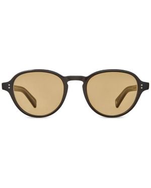 Garrett Leight Casillas Round-Frame Sunglasses - Metallic